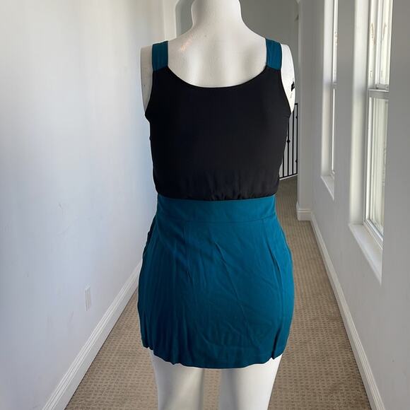 Lush Color Block Mini Dress Size L - Picture 2 of 9